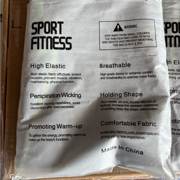 3/4 Compression Pants Cool Dry CapriTights Workout Running Sports Tights 2 pairs - Picture 5 of 5